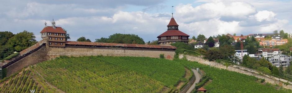 Die Burg ist eines von fünf Wahrzeichen der Stadt Esslingen